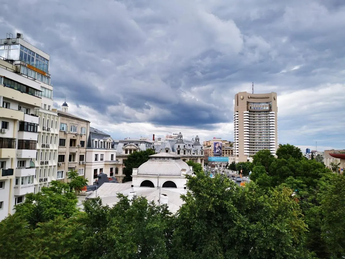 Apartman Central Studio With City View- Near Old Town Bukarest Románia