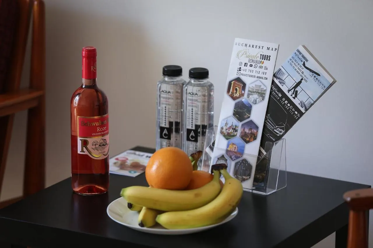 Apartman Central Studio With City View- Near Old Town Bukarest Románia
